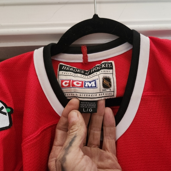 NHL CCM CHICAGO BLACKHAWKS. Stan Makita jeresy - Picture 2 of 4